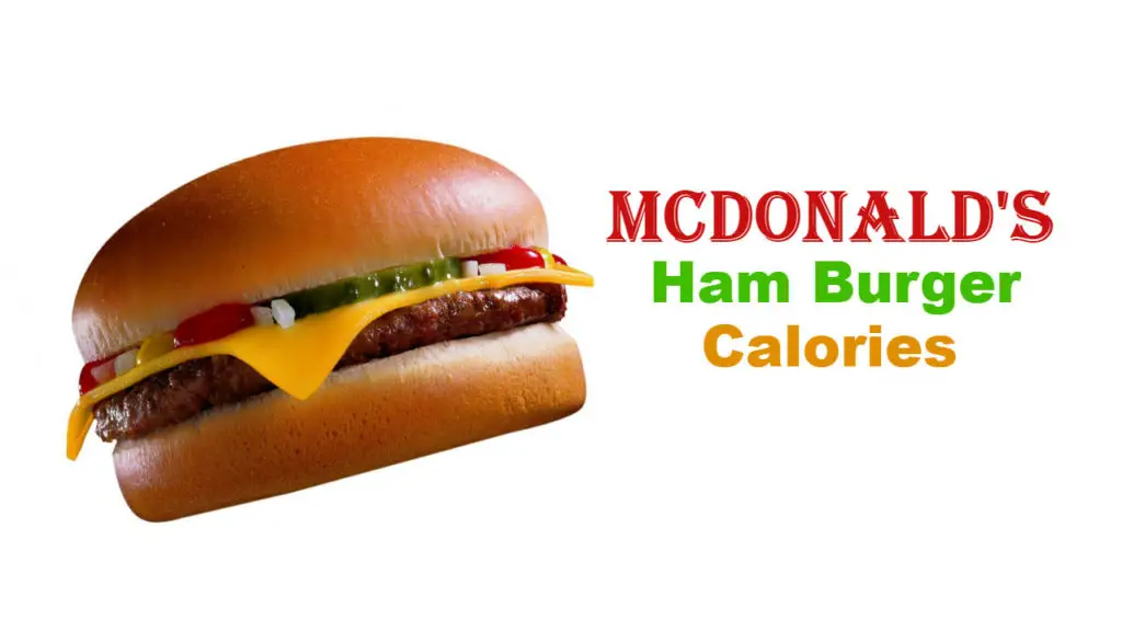 McDonald's Hamburger Nutrition Facts, Calories, Ingredients of Hamburger