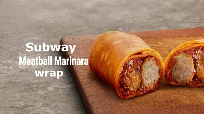 Calories in Subway Meatball Marinara wrap