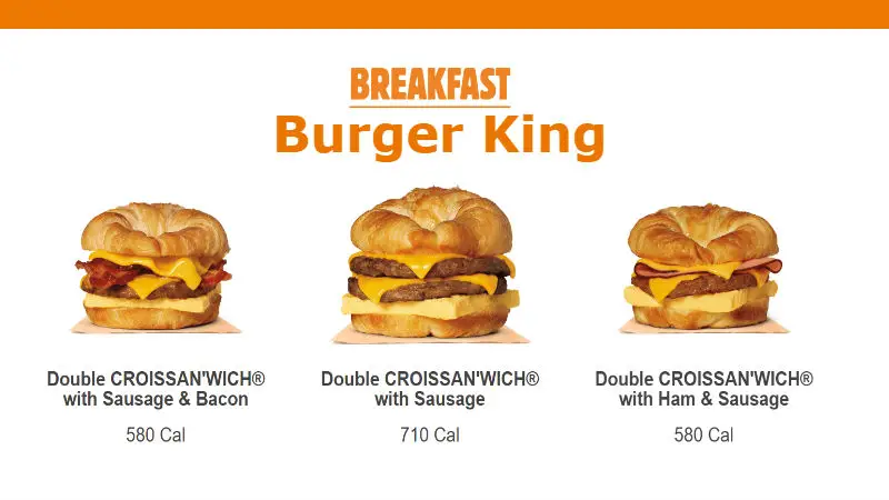 Burger King Breakfast Hours Sandwiches Bacon BK Cafe Coffee