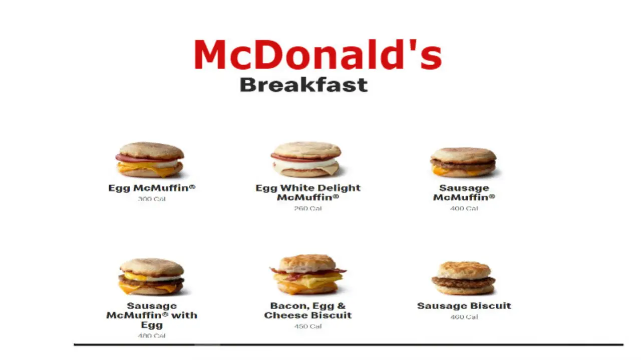 Mcdonald S Breakfast Dollar Menu Nutrition Besto Blog