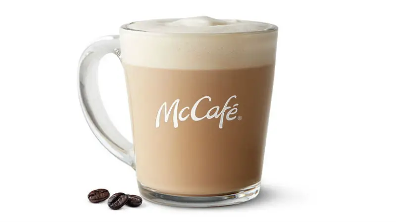 McDonald's cappuccino calories