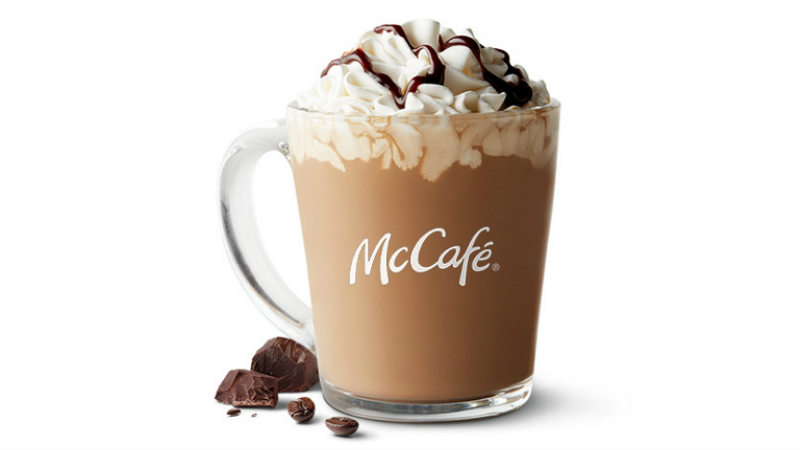 How many Calories are in McDonald's Mocha Coffee?