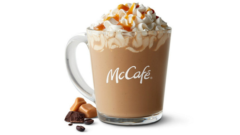 How many Calories are in McDonald's Caramel Mocha Coffee?