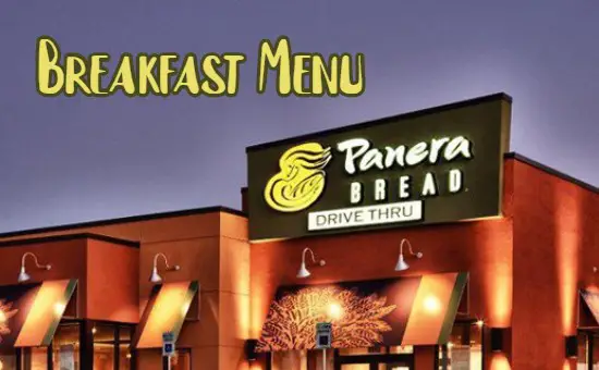 panera menu breakfast hours