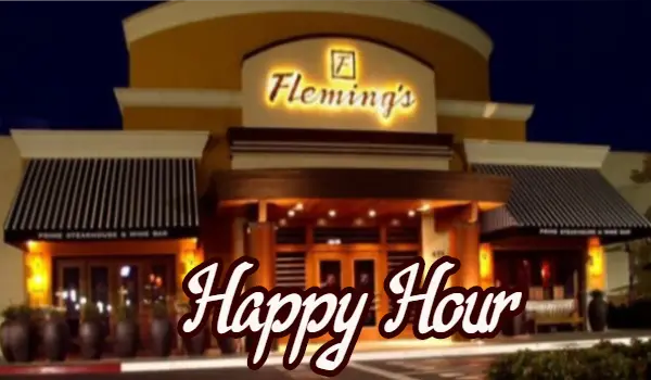 flemings happy hour