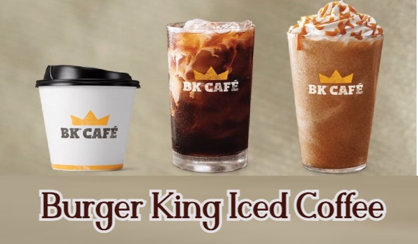 Burger King Iced Coffee