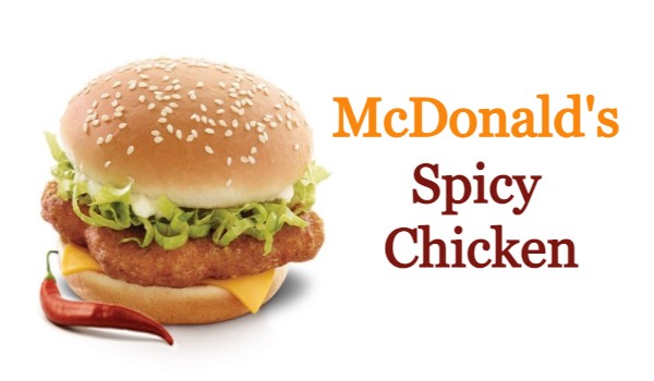 McDonalds Spicy Chicken