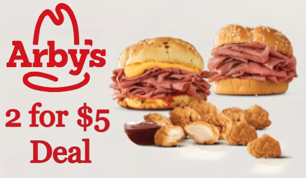 Arbys 2 for $5