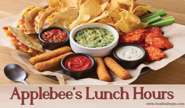 applebees lunch special menu