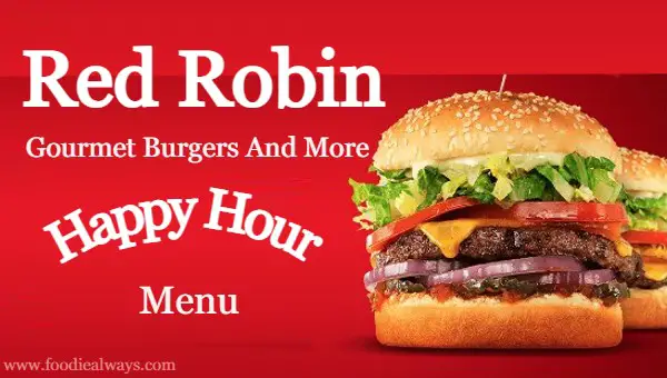 Red Robin Happy Hour